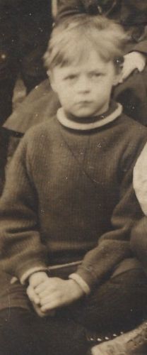 Joe Steen, young school boy