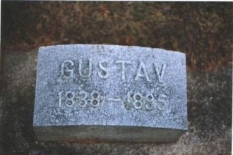 Johan Gustave Langholff Headstone
