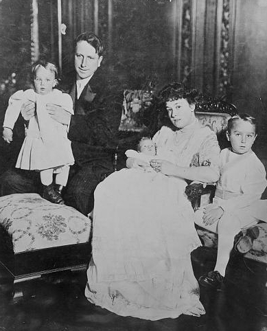 W.R. Hearst & family