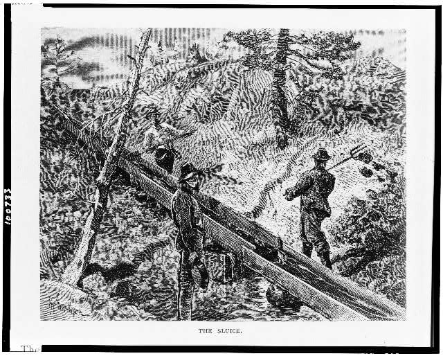 The Sluice / H. Sandham.