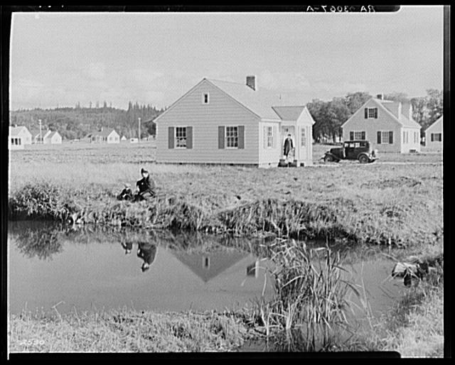 View of Longview Homesteads. Longview, Washington