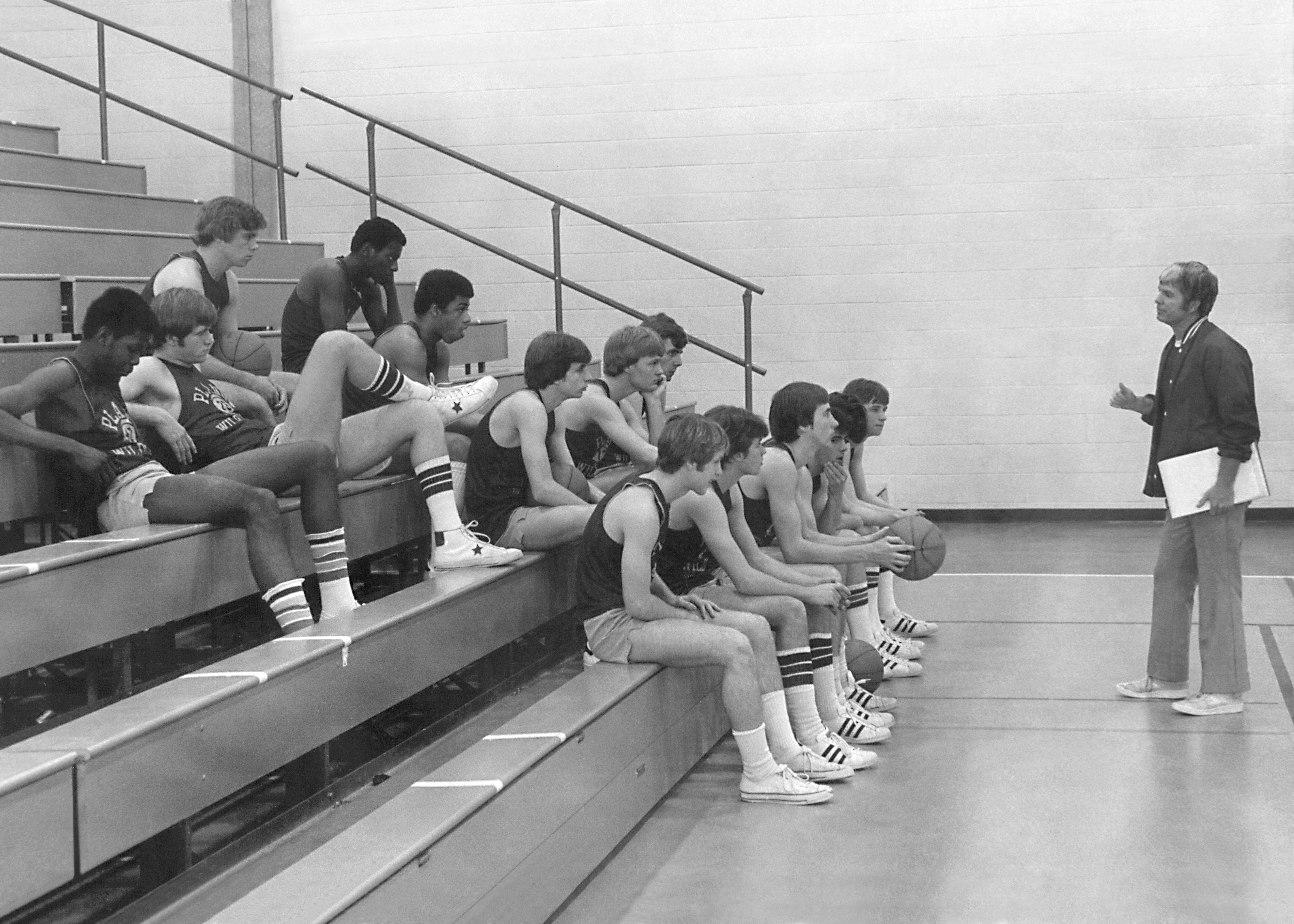 Plano Wildcats Varsity Basketball Team, TX, 1977