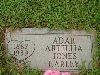 Burial Place of Adar Artellia (Jones) Early
