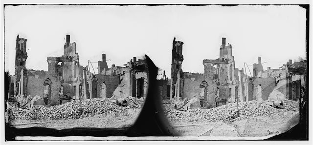 Richmond, Virginia. Burnt district