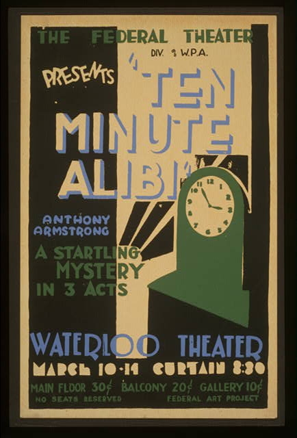 The Federal Theatre Div. of W.P.A. presents "Ten minute...