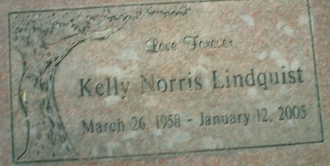 Kelly Norris Lindquist (aka Kelly A Lindquist) Gravesite