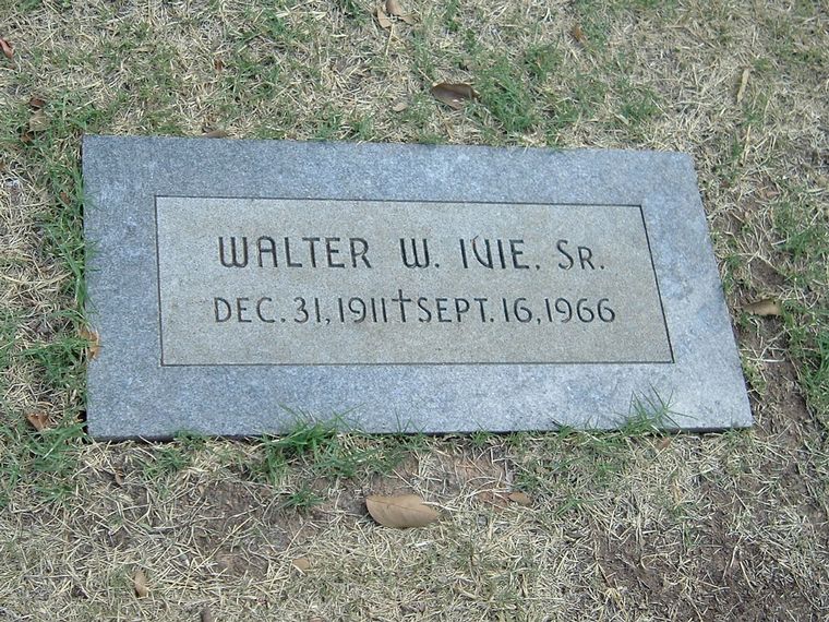 Walter Ivie Sr
