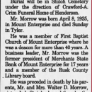 Floyd Edsel Morrow- Obituary 