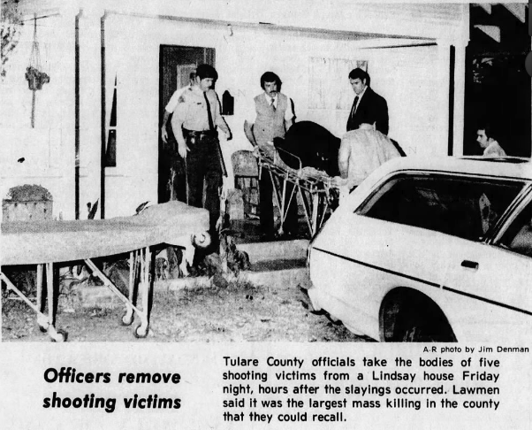 Officers remove shooting victims