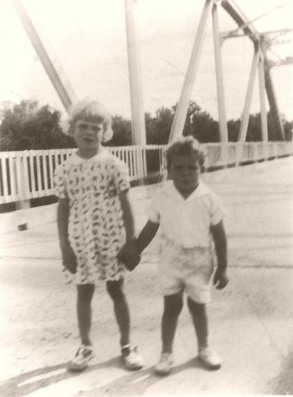 Suwannee River Bridge at Branford, Florida c. 1940