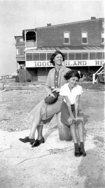 Mom & Daughter in the Wind