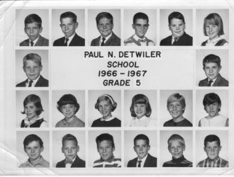 1966-67 Detwiler School, Grade 5