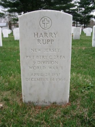 Harry Rupp gravesite
