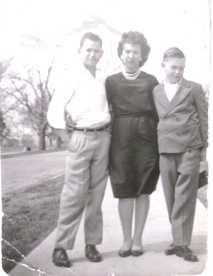 David Martin, Joyce (Irle),  and Shelby Rhoades 