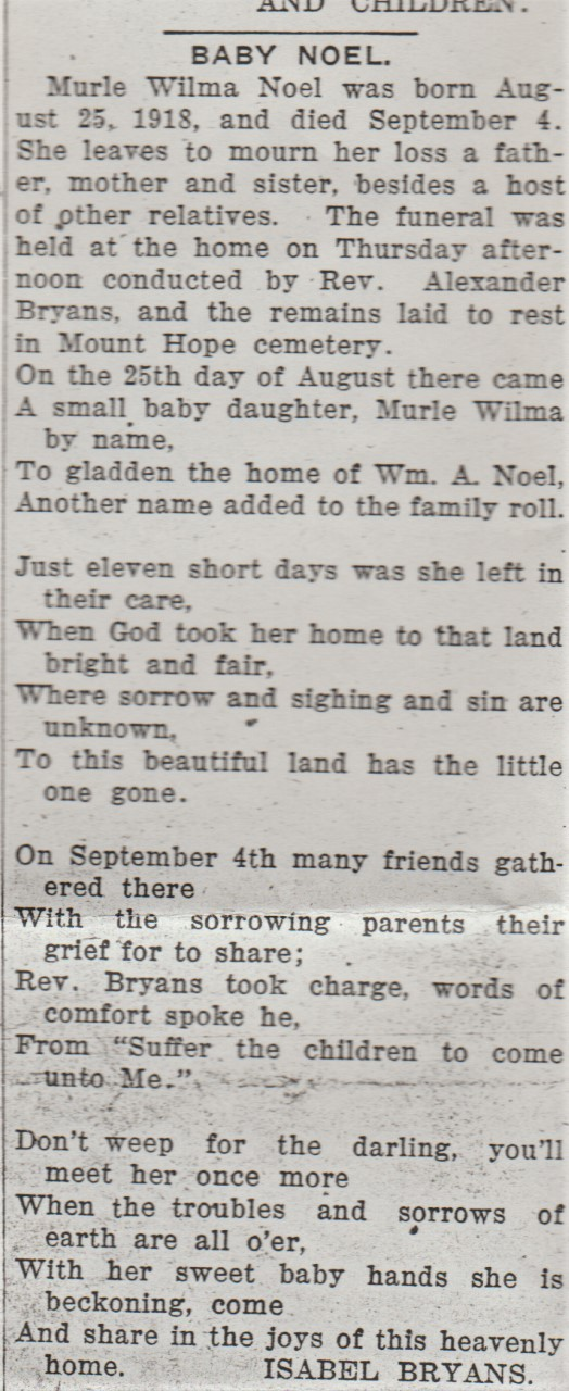 Murell Wilma Noel