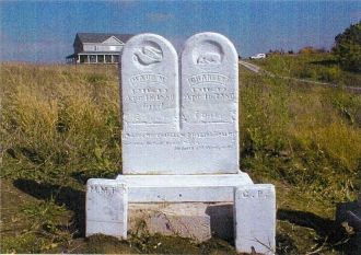 Palmer Children Gravestone 1880
