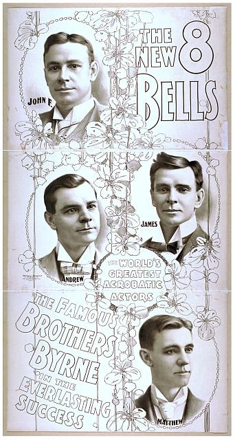 The new 8 bells the famous Brothers Byrne in the...