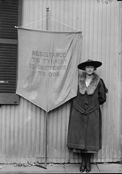 Unknown suffragette