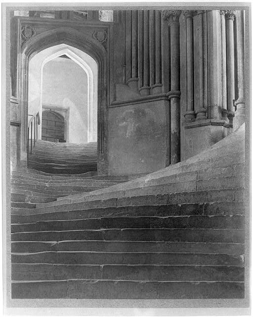 Wells Cathedral: Stairway to Chapter House
