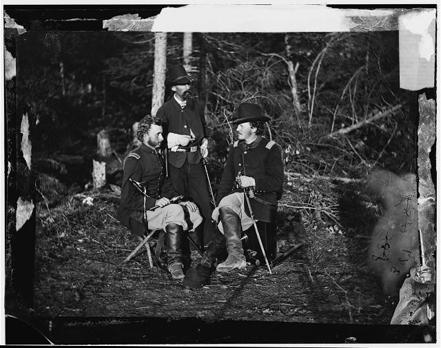 [The Peninsula, Va. Lts. George A. Custer, Nicolas Bowen,...