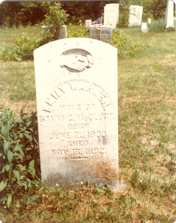 Emily Warner gravestone