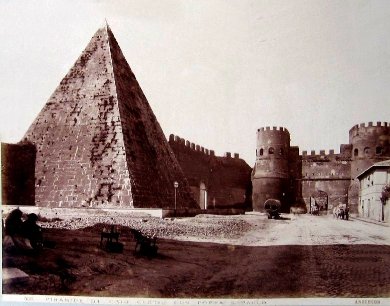 Pyramid of Caius Cestius & Saint Paul's Gate