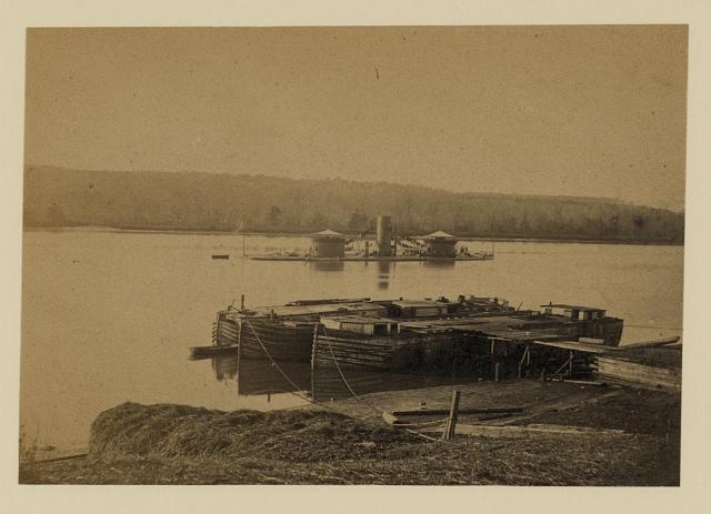 Monitor off Akin's Landing, James River