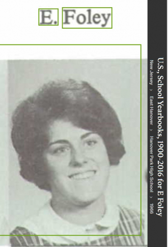 Eileen Catherine Foley-Rough--U.S., School Yearbooks, 1900-2016(1966)
