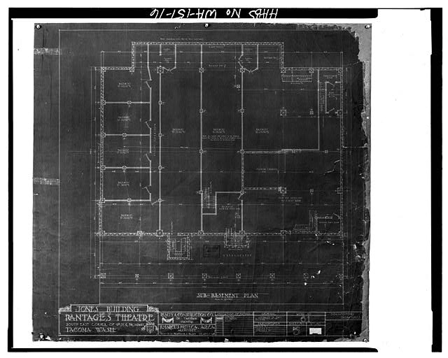 16. Photocopy of drawing (Original in the possession of...