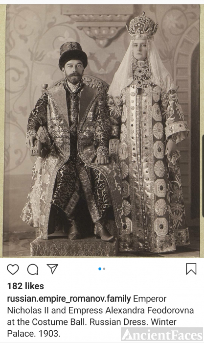 Tzar Nicholas II and Alexandra