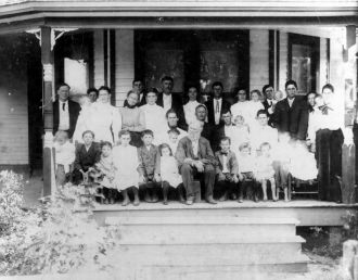 Gulledge Fam, Orange Ca. 1915