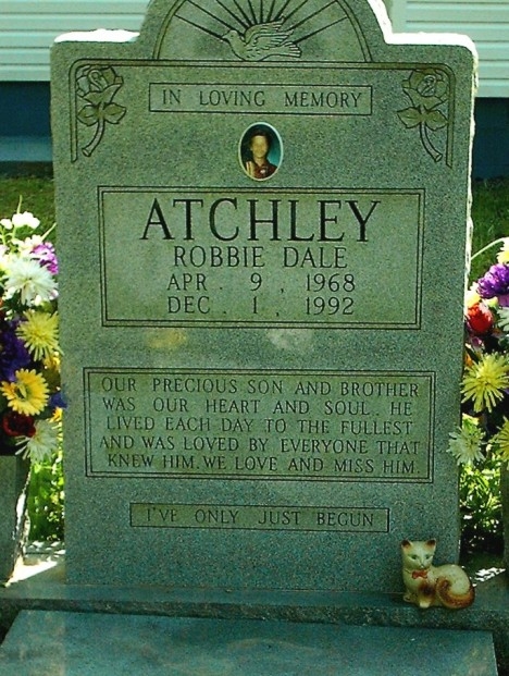 Robbie Dale "Rob" Atchley gravesite #2