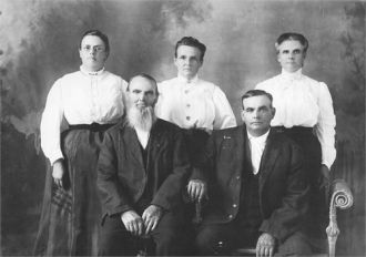 Elisha Anderson Family Circa 1910