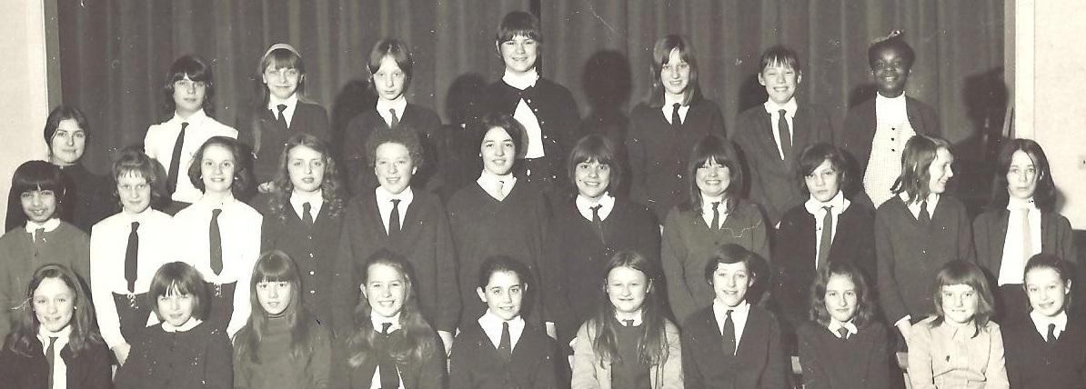 Elaine Griffiths and Carlton School UK 1970