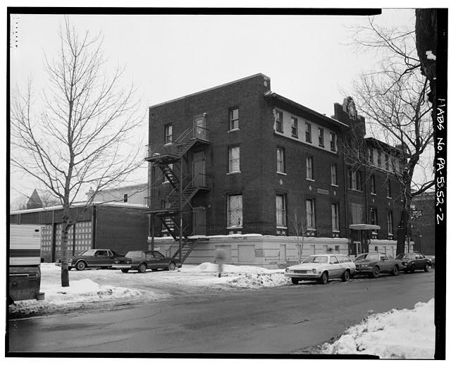 2. VIEW SOUTHEAST, WEST FRONT AND NORTH SIDE, SHOWING...