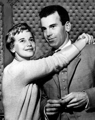 Maria Schell and her brother Maximilian Schell.