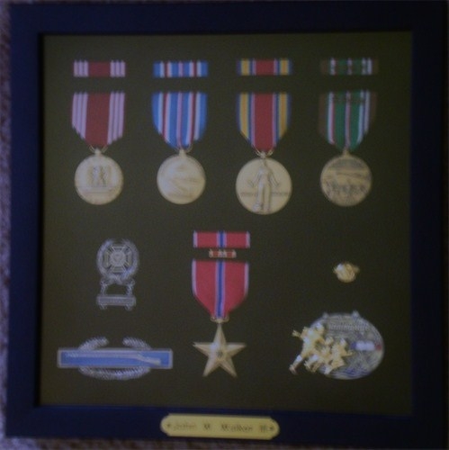 John Walker's WWII medals