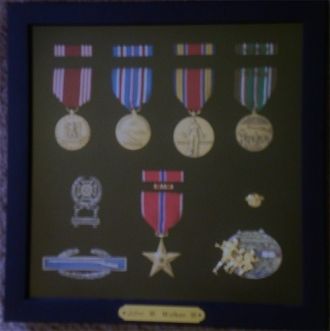 John Walker's WWII medals