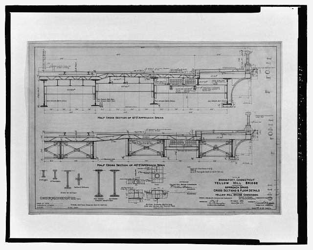 45. Approach Spans Cross Section & Floor Details, Sheet...