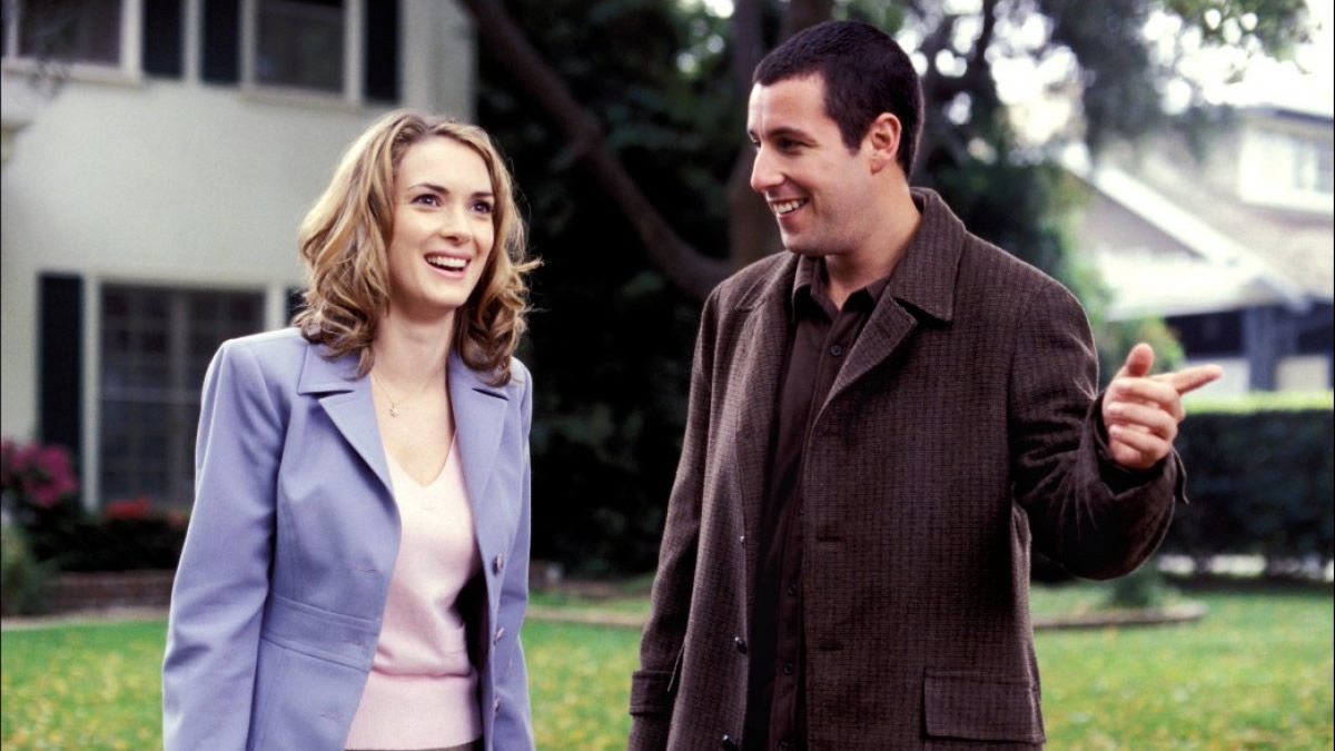 Winona Ryder and Adam Sanders 