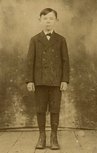 My Father Ray age 8