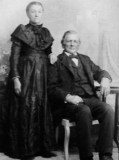 Milton and Anna Virginia Haun Wisman 1853-1923