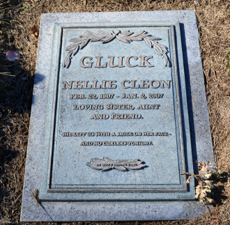 Nellie Cleon (Tepper) Gluck Gravesite