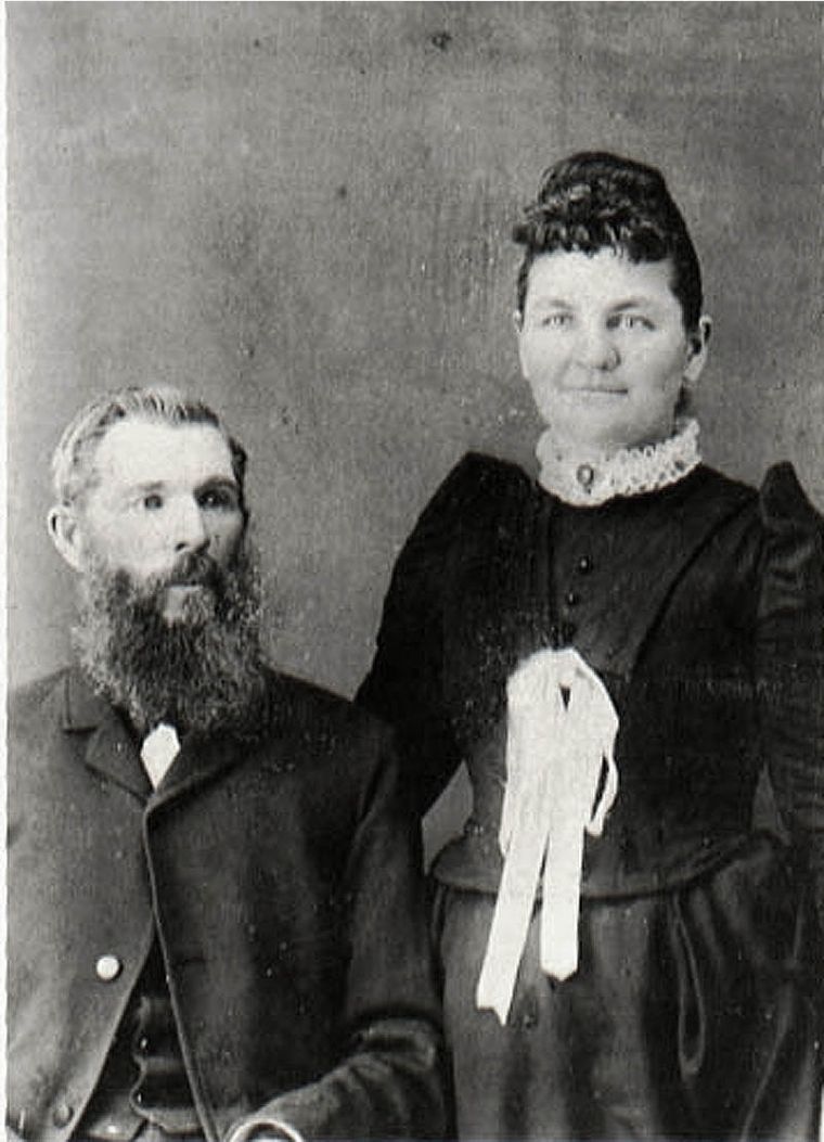 Eugene Henry Sage and Martha Jane Wells