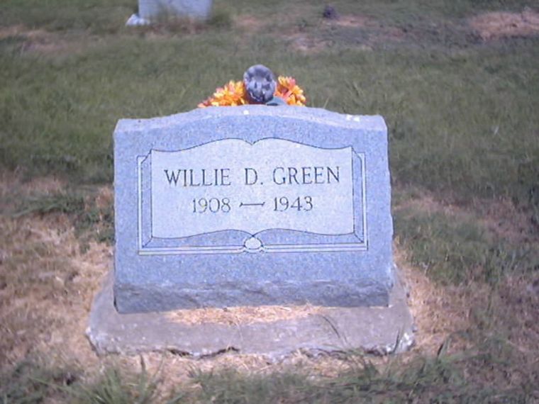 Willie D. Green Headstone