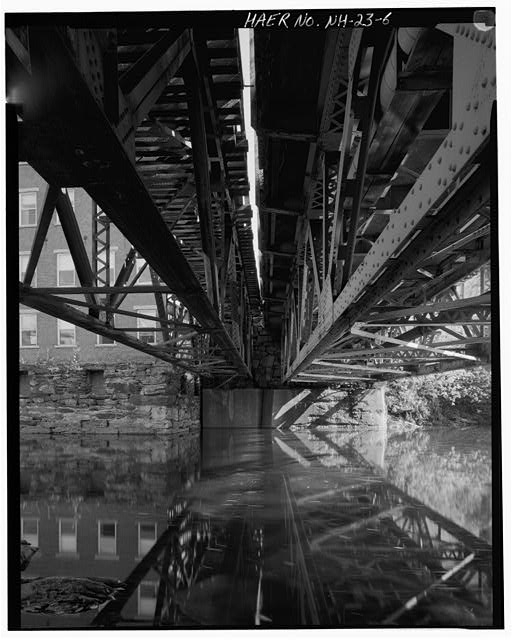 6. Underside of deck and substructure showing proximity...