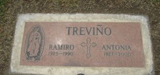 Ramiro & Antonia Trevino gravesite