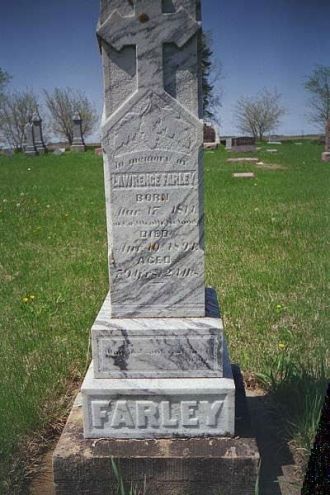 Gravestone of Lawrence Farley, Sr.