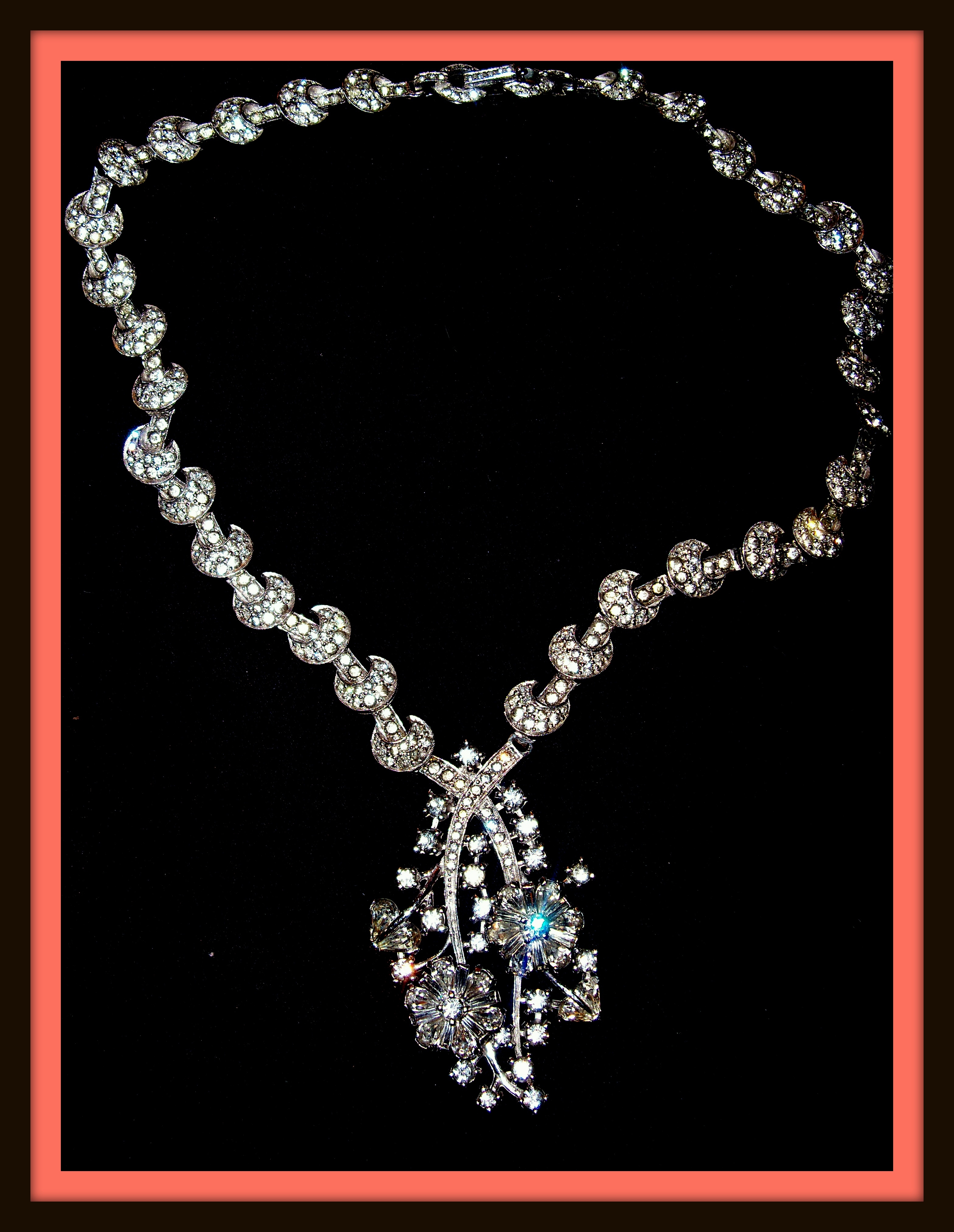 Marianne Campbell's wedding necklace.
