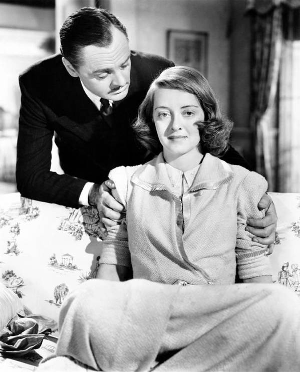 Jerome Cowan and Bette Davis